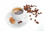 depositphotos  stock photo cup of coffee isolated on